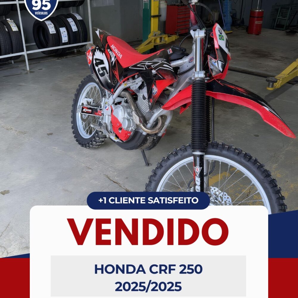 HONDA CRF 250  ANO 2025/2025 ✅